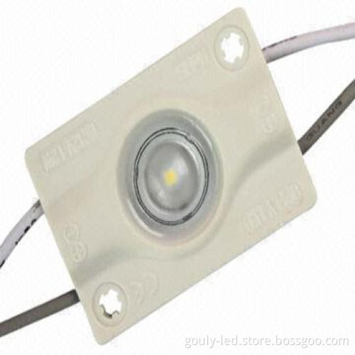 High-power LED module with waterproof/1W with lens, more bright